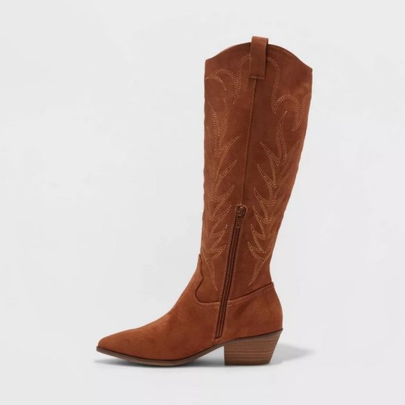 Women's Sadie Western Boots - Universal Thread™ Cognac - Picture 2 of 5